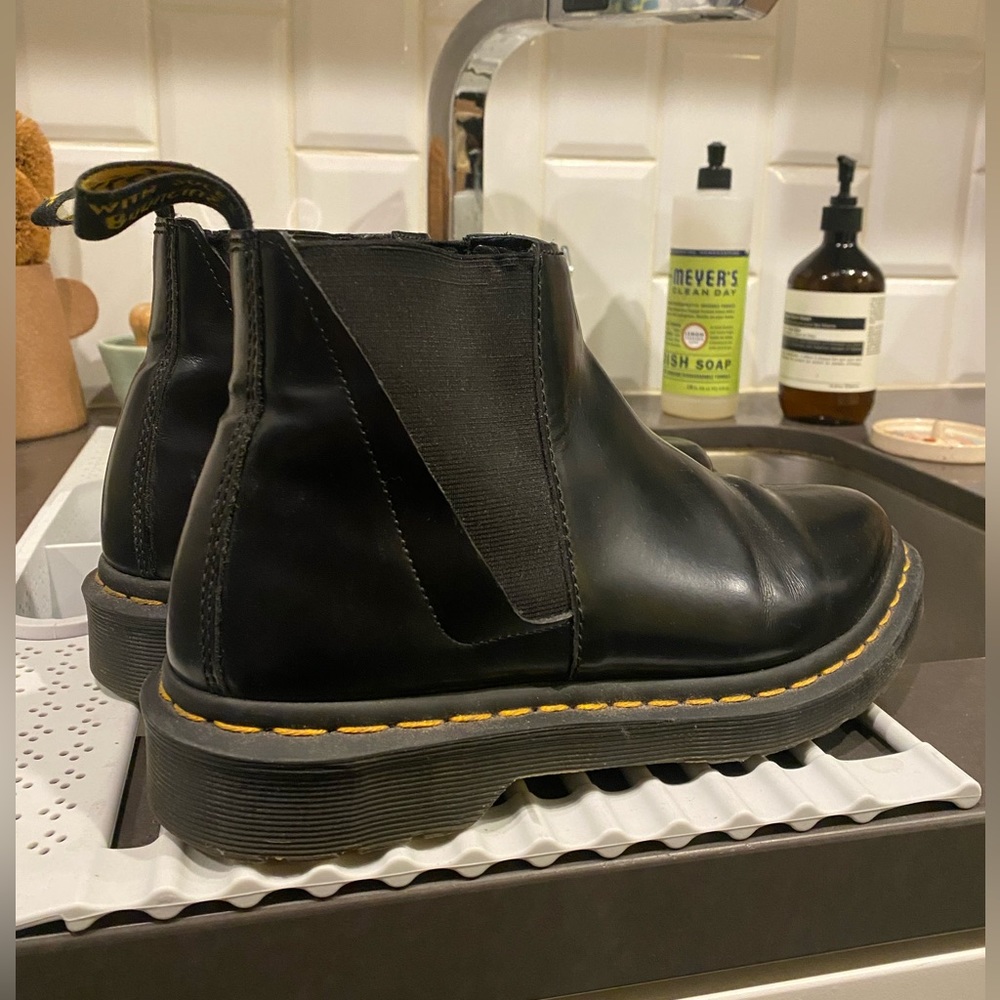 Dr Martens Chelsea Pointed Toe Bianca Ankle Boots- Perfectly worn